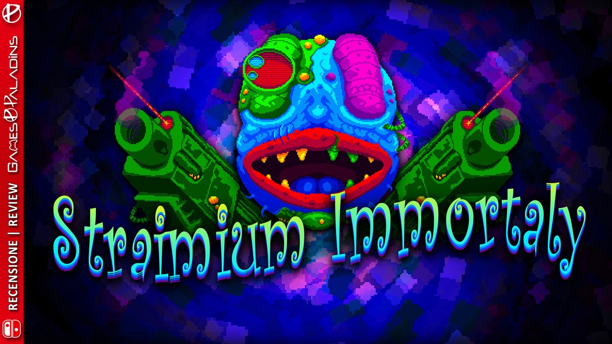 GamesPaladinsIT's tweet photo. Straimium Immortaly è un vero viaggio #psichedelico su #Switch! Racchiude tutto ciò che un #giocatore della vecchia scuola possa desiderare.
#Recensione #Review
https://t.co/Bir2qRkh6M
#StraimiumImmortaly @caiysware
#RogueLike #OldSchool #Game #Gameplay
#PixelArt #Cubicus https://t.co/2rOiHaqaAx