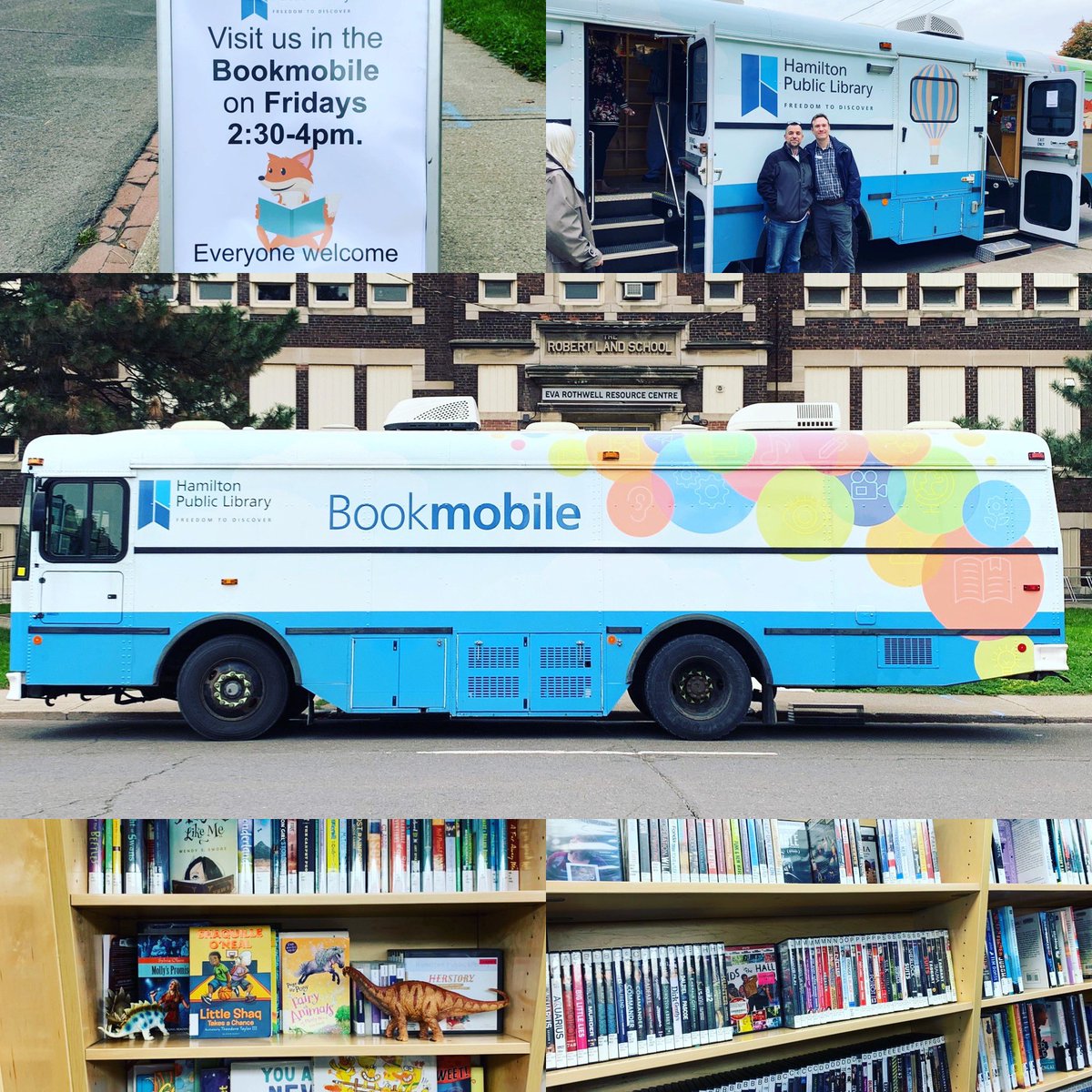 EvaRothwell460's tweet photo. Did you know the the @HamiltonLibrary #bookmobile visits Eva Rothwell every week? It will be here today from 2:30pm - 4:00pm! #evarothwellcentre #hamiltonpubliclibrary #hamiltonreads #findyournextadventure https://t.co/aJBWeAUELR