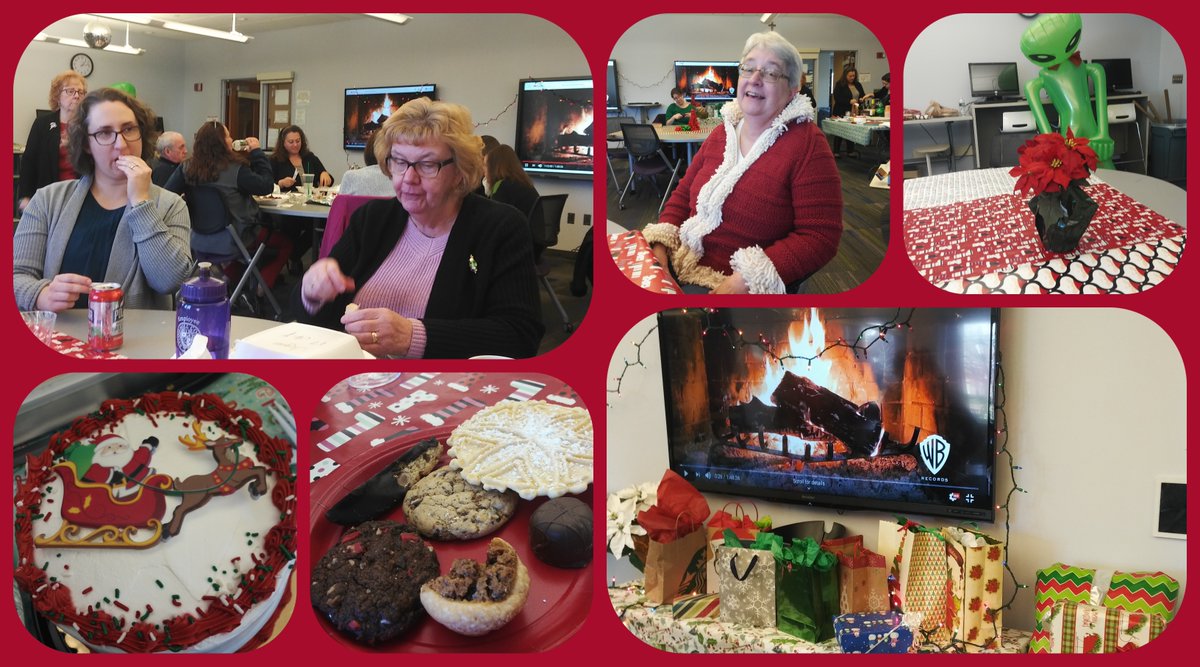 macphaidin_lib's tweet photo. #staffxmasparty #desserts #whiteelephantpresents #music #chinesefood #fun #libralien
#stonehilllibrary #macphaidinlibrary https://t.co/XYR9gxbYAP