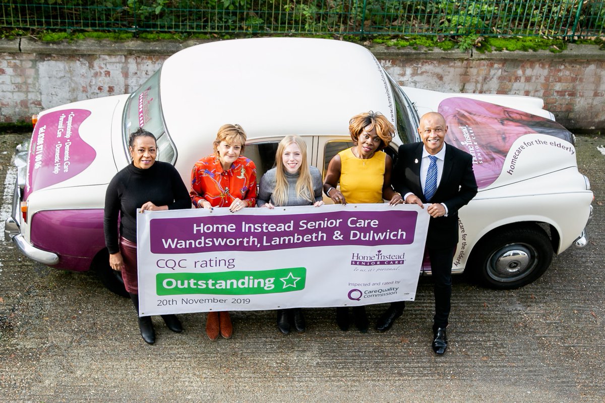 2019 has been a truly outstanding year for us - the CQC rated us Outstanding, an improvement on the previous assessment, for providing exemplary social care for the elderly in the local area. 

Read all about it in our update below:

homeinstead.co.uk/wandsworth-lam…