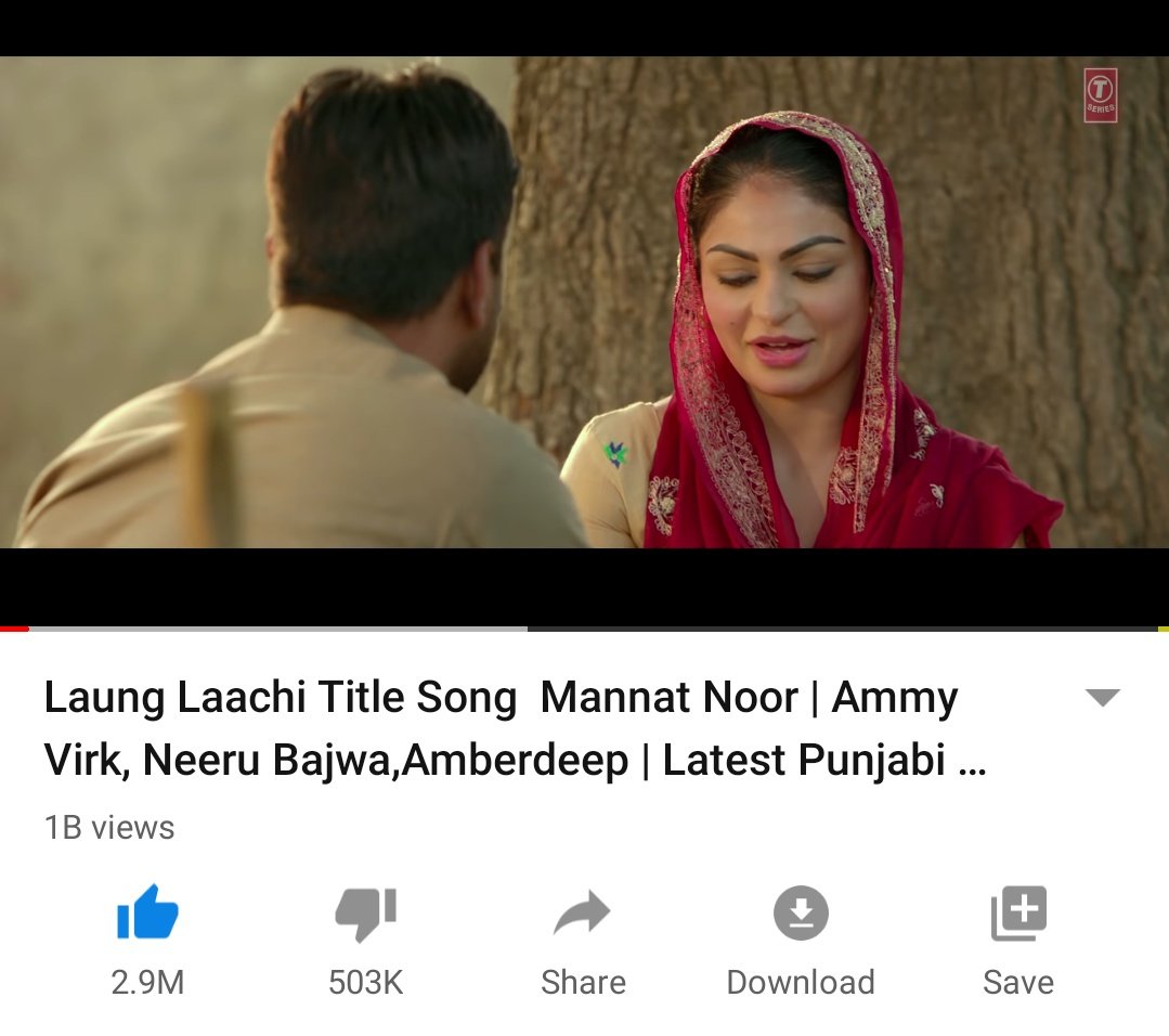 India's first 1 billion viewed songs laung laachi
#Launglaachi