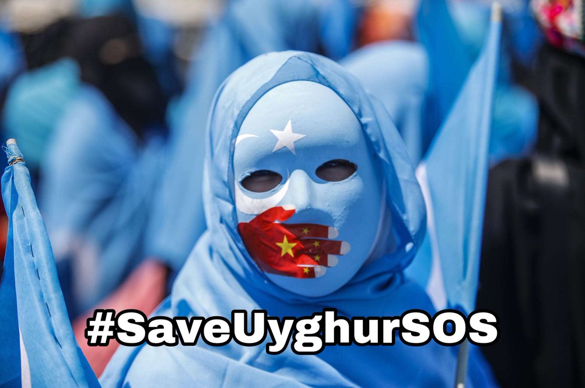 Bismillah...mari kembali kita kirim pesan kpd dunia bahwa #SaveUyghurSOS adalah sebuah keharusan.

Ayo gaess, tagar ini sdh ranking 6 dunia. Kita gaspol terus agar menjadi no 1. The Power of Jempol, The Power of Socmed, The Power of Ukhuwah Islamiyah !
