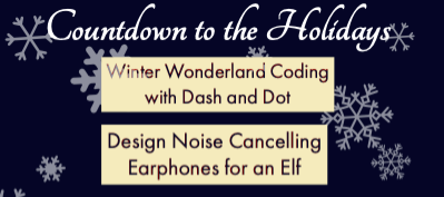 We did it! Finals day of the Countdown to the Holidays: #makers edition.  Easy to plan #stem #coding and #designthinking challenges for students of all levels + assessment rubrics. Happy Holidays! 
<a href="/WonderWorkshop/">Wonder Workshop</a> 

dsb1makes.weebly.com
