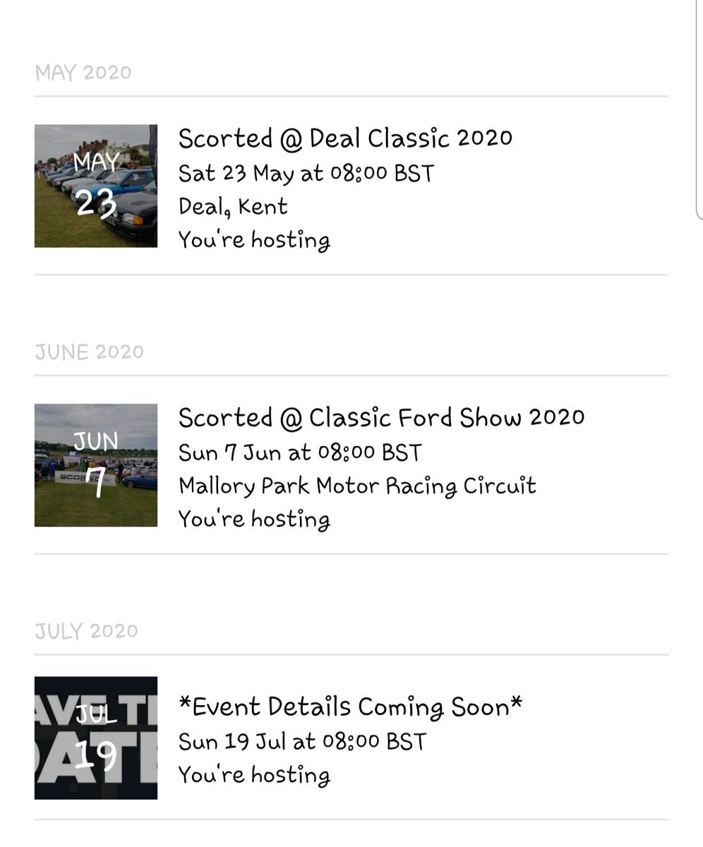 scortedgroup's tweet image. The clubs events section now has the dates of the shows we're attending... with some available to book now.
So you don't miss out, check out the events section on the main club group on Facebook and click "attending" so you get all the info and updates 
#scortedgroup