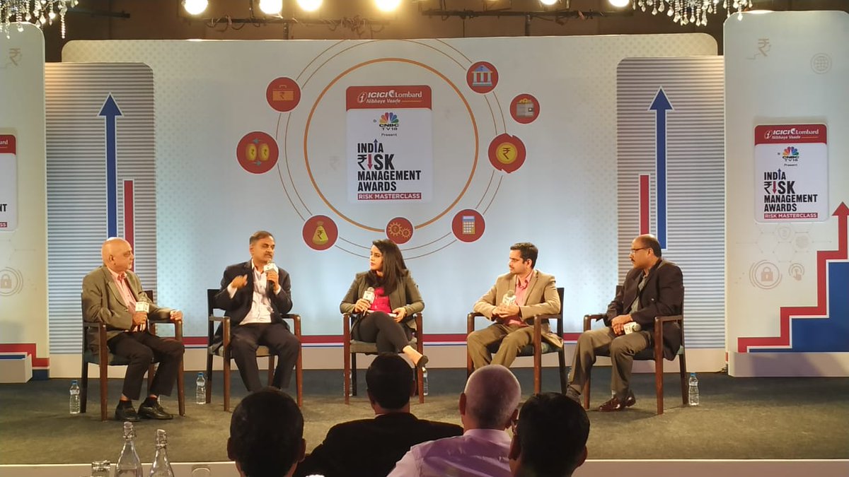 ICICILombard's tweet photo. Alok Agarwal, ED #ICICILombard says globally and in India, insurers are putting their minds together to come up with a single product that can cover various types of cyber risks. #RiskManagement #IRMA2020 #IRMAMasterclass @CNBCTV18News https://t.co/cuGY8hZgec