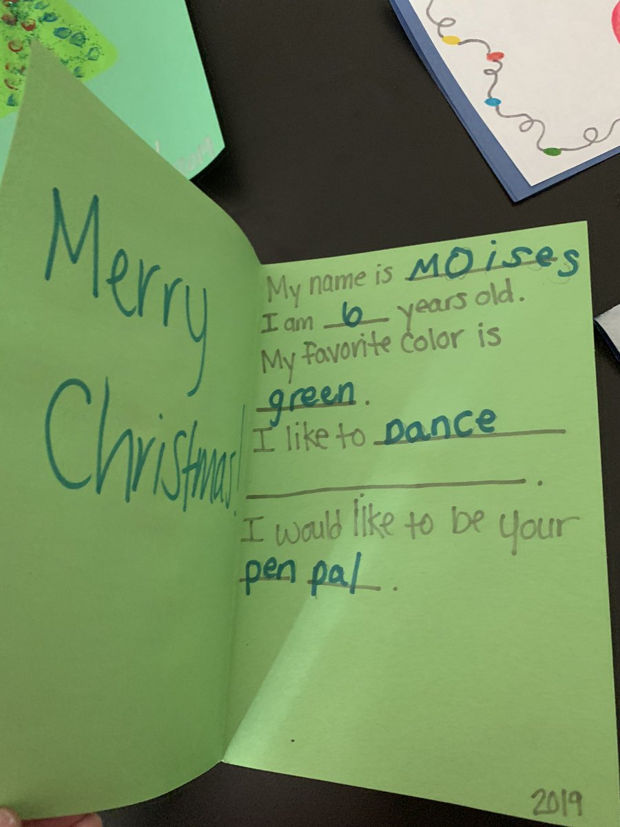 heatherharmon7's tweet photo. Our holiday unit from @n2yinc is all about pen pals, so we wrote letters to our new pen pals at a local nursing home. We are anxiously awaiting our letters back from them! #EESoars https://t.co/EERPpLhH05