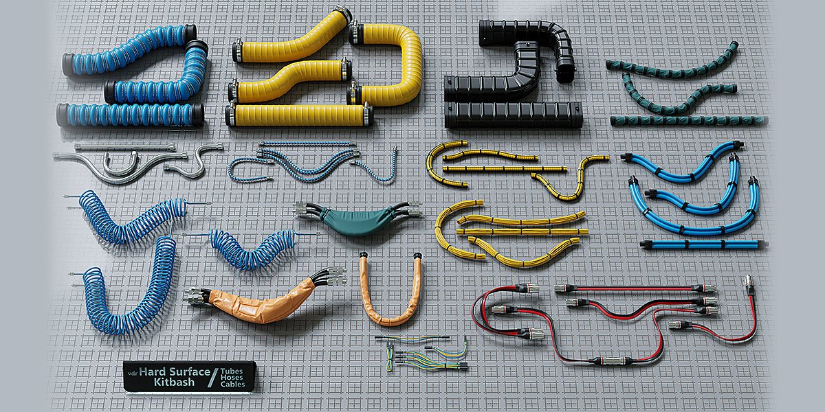 gleb_alexandrov's tweet image. Such a nice #kitbash pack of pipes, hoses and cables (and extra points for the presentation! 👍) Love it.
blendermarket.com/products/hard-…
@victorvdr9