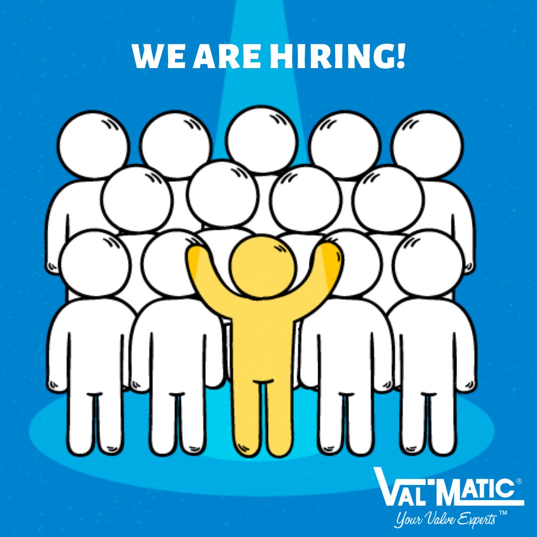 Valmaticvalves's tweet photo. Water/wastewater and quality valves catch your interest? Join us at #valmatic, an employee owned company. We are currently hiring for a Production Planner and Picker. Learn more and apply at: https://t.co/acsUzyihxB  

#YourValveExperts #valves https://t.co/aVEjq8CASB