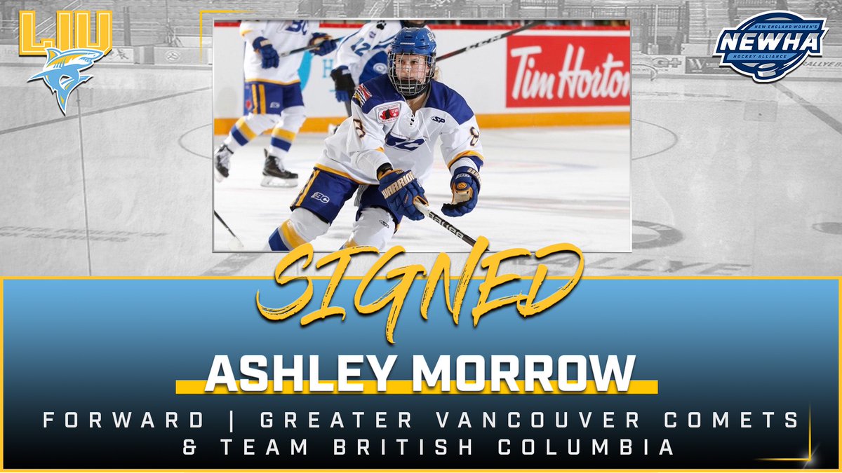 LIUWHockey's tweet image. Welcome to the Sharks family, Ashley! We are very excited to have you skating in an LIU Jersey next season! Best of luck with the rest of your season and we will see you soon! @ash_morrow08 @LIUAthletics #finsup🦈