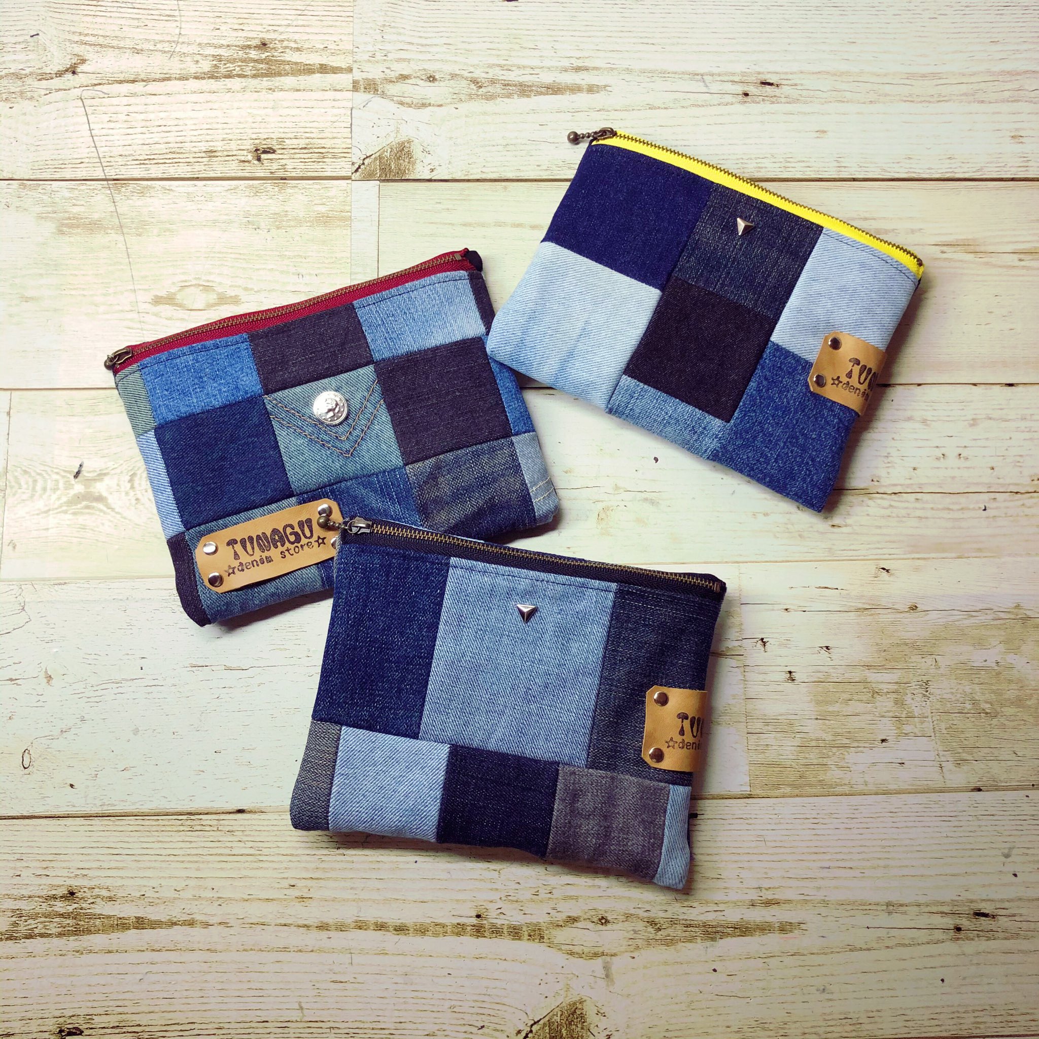 パッチワークポーチ - Search / X