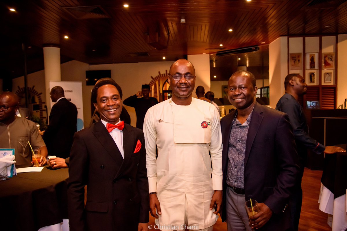 unionsystemshq's tweet photo. We recently hosted a cocktail event in conjunction with the National Software Think Tank in honour of Dr. Dan-Azumi Ibrahim Mohammed, DG, NOTAP for his excellent contributions to the promotion of National #Software Ecosystem
#InformationTechnology #fintech #BuildwithUSL
@uduxx https://t.co/vIWQCWnqos