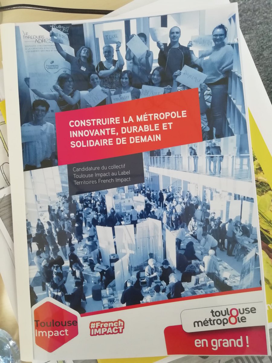 Le collectif Toulouse Impact réunissant <a href="/TlseMetropole/">Toulouse Métropole - INACTIF</a> et des partenaires #Ess et #entreprises du territoire vient d'obtenir le label <a href="/LeFrenchImpact/">Le French Impact</a>