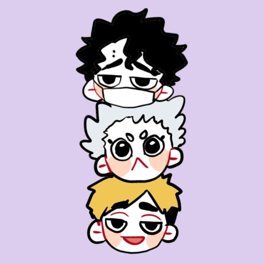 ハイキュー 影山選手とバボちゃん Nanのイラスト