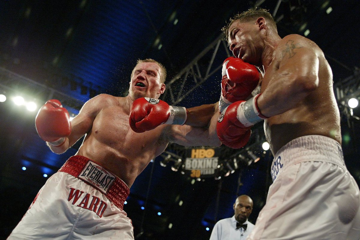 LeeGormley's tweet photo. “Anytime you go 30 rounds with a guy, try to kill each other, and have the most respect for each other, no one understands that, but guys who have been to war understand it,” Boxing's best ever rivalries: https://t.co/qzYQcRNUh2 https://t.co/R5Gh9s6A6Q