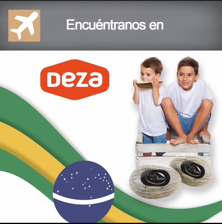 🇧🇷 ¿Quieres ganar un viaje a Brasil? 
Solo tienes que hacerte con los riquísimos Melón de Autor que podrás encontrar en DEZA Calidad y entrar en la web bit.ly/melonesviajeros
¡Además recuerda que los tienes a un #SúperPrecio! ¡Mucha suerte!

#melonesviajeros #melóndeautor