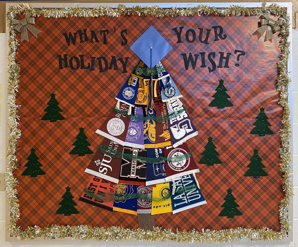 SV_Counselors's tweet photo. The Counseling Office would like to extend a joyous and peaceful holiday season to all.  May your wishes in the new year come true! #SunValleyHS #PennDelcoProud #ValleyPride https://t.co/3RbjgSvo1J