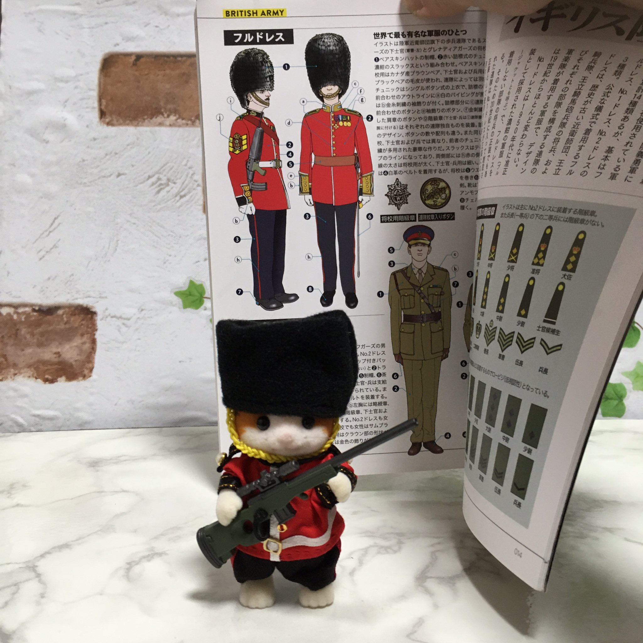 Crazy シルバニア イギリス近衛兵シルバニア リーメント のライフルがl96 イギリス軍採用銃 デザインなので軍装にピッタリ シルバニア シルバニアファミリー 大人のシルバニア British Britisharmy Sylvanianfamilies T Co Au8rdt2pr5