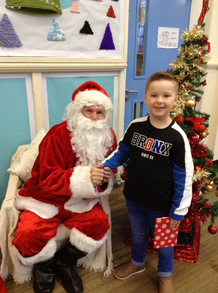 MissPricePont's tweet photo. We had a visitor from the North Pole Wednesday! https://t.co/8a2OHH3fkR