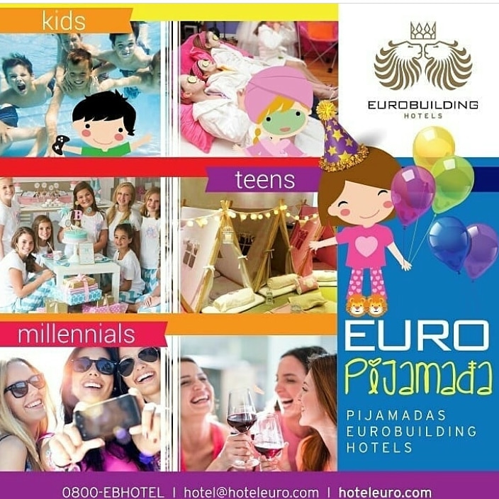 EurobuildingMCY's tweet photo. Celebra con nosotros el mejor cumpleaños, de una manera diferente con nuestro paquete de #EuroPijamada kids, teens y millennials vive una experiencia.
.
#Eurobuilding
#Hotel
#Maracay
#Eurobuildingmcy
#Aragua
#Europijamada https://t.co/yJZrA8UKXZ