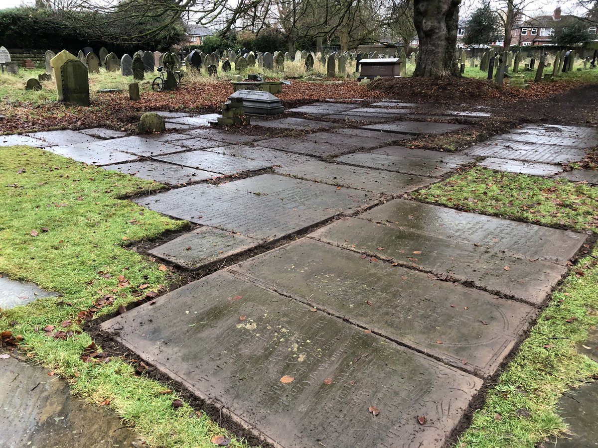 Had a lovely day clearing memorial stones of leaves and overgrown grass. I’m continually inspired by volunteers here including Ken who works on the garden every Friday 🌿🙏🏻<a href="/St_WilfridsCE/">St Wilfrid's CE Primary School</a>  <a href="/WatkinRoseHill/">Friends of Rose Hill House & Woods</a> @CllrMaryM