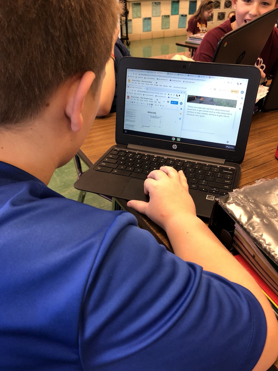 Exploring5thGr's tweet photo. Tying computer skills into creating flyers for our @Flipgrid informational booklets! Take a stroll past room 23, and scan the QR codes to learn more about a vast range of topics that we are experts on!! #exploring5thgr #bvpride #d109pride https://t.co/GwcAUWh39Z