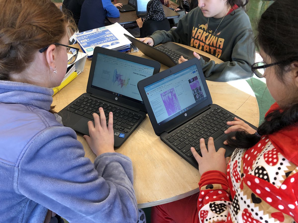 Exploring5thGr's tweet photo. Tying computer skills into creating flyers for our @Flipgrid informational booklets! Take a stroll past room 23, and scan the QR codes to learn more about a vast range of topics that we are experts on!! #exploring5thgr #bvpride #d109pride https://t.co/GwcAUWh39Z
