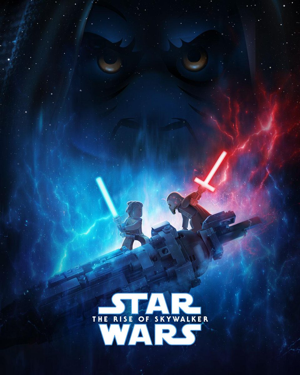 LEGO_Group's tweet photo. The saga will end, the story lives forever #TheRiseOfSkywalker #StarWars https://t.co/EwQVojaqB8