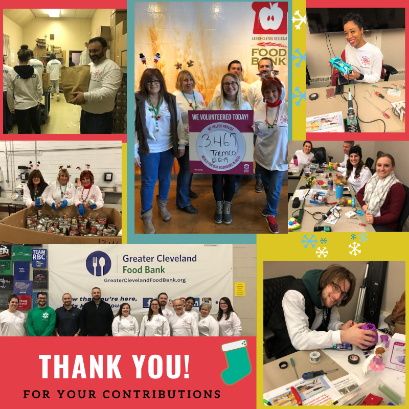 As #TeamTremco wraps up our 10th year of Season of Service, we would like to say THANK YOU to all of the employeees who have volunteered. Since 2010, we have contributed over 2,826 hours of volunteer time and saved our partner organizations over $79,640! 😀