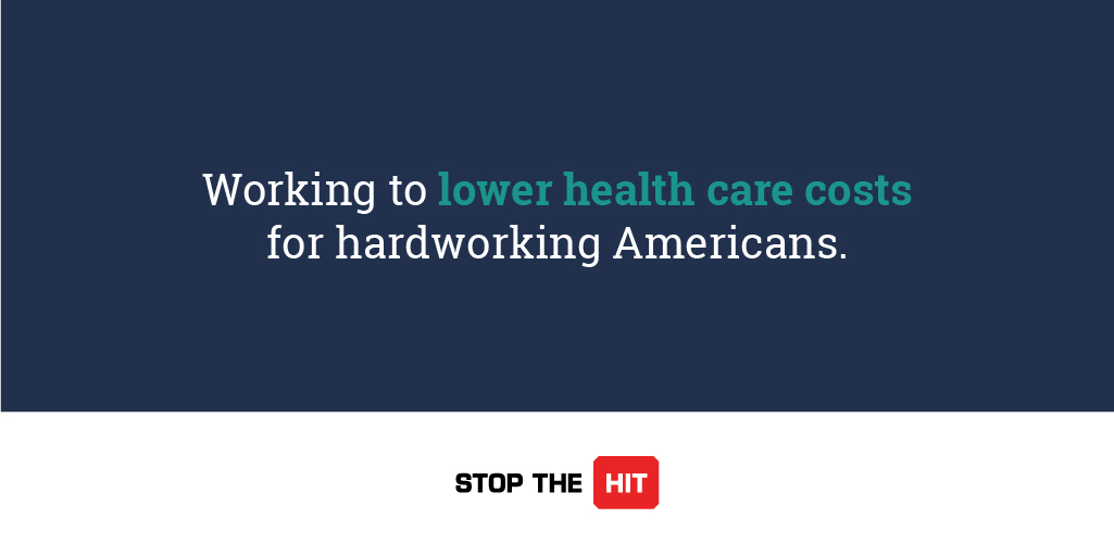 StopTheHIT's tweet photo. .@RepWalorski: your dedicated efforts to protect hardworking Americans from rising #healthcare costs will help ensure small businesses across #Indiana continue to prosper. #StopTheHIT https://t.co/lLtxXzuBak