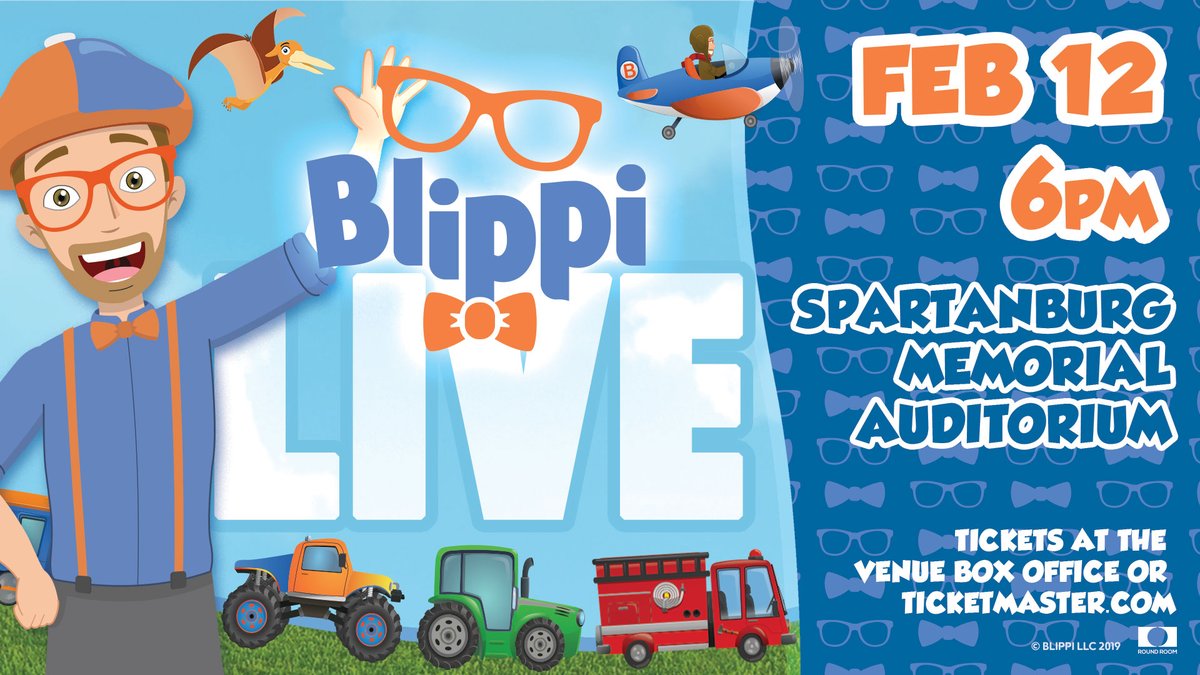 SMAcrowdpleaser's tweet photo. It's a tractor, it's a plane, it's a HOLIDAY SPECIAL: Now through Dec. 31 get 40% off your tickets to see Blippi Live! by using code CYBER4 at the checkout through TicketMaster. You and your little ones won't want to miss this incredible show! #blippilive #smacrowdpleaser https://t.co/VU7md3uZlO