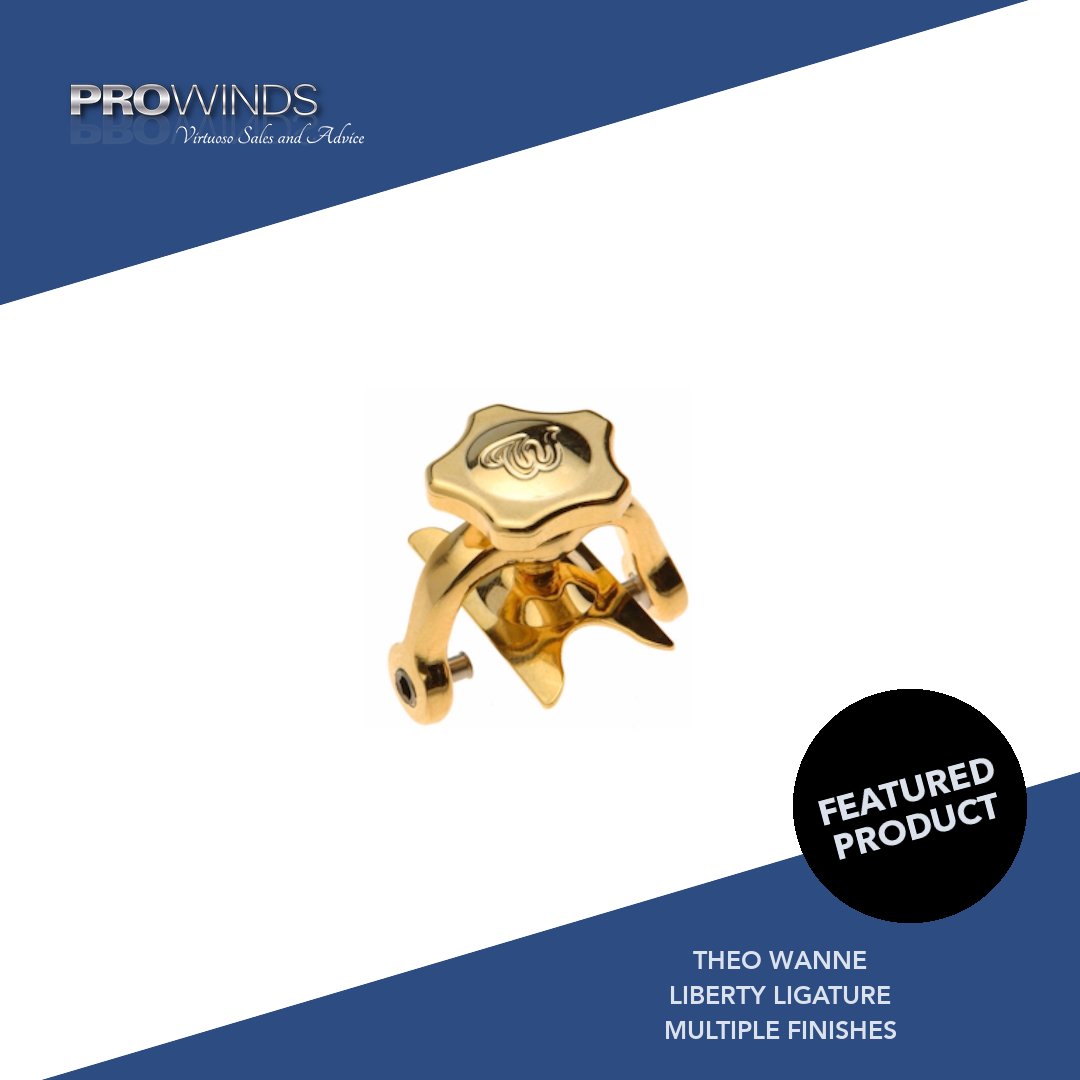 The Theo Wanne Liberty ligature's designed to hold securely in place during reed and cap changes, but adjustable to fixed positions along the mouthpiece. It vibrates freely, improving overall sound.
ow.ly/yKR150xx48e

#TheoWanne #ligature #saxophone
