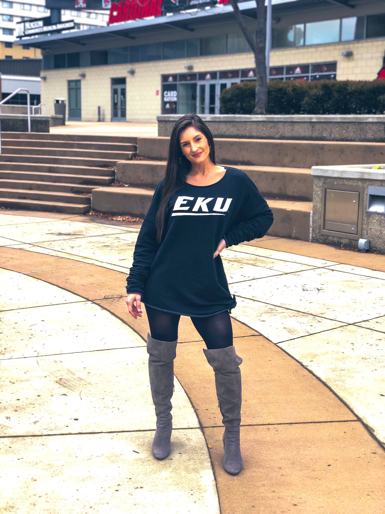 Liz Marcinek on Twitter: "Big basketball fan.🏀🤍 #EKUAlumni https://t.co