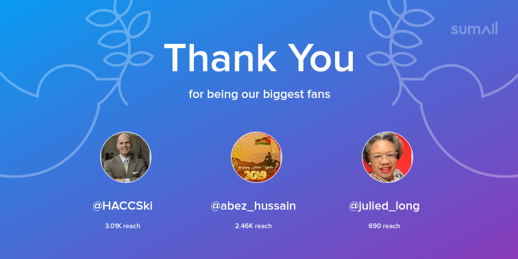 IaapSnoking's tweet photo. #RT @iaap: Our biggest fans this week: HACCSki, abez_hussain, julied_long. Thank you! via https://t.co/1MROPvdzL2 https://t.co/xkjez5NTVk