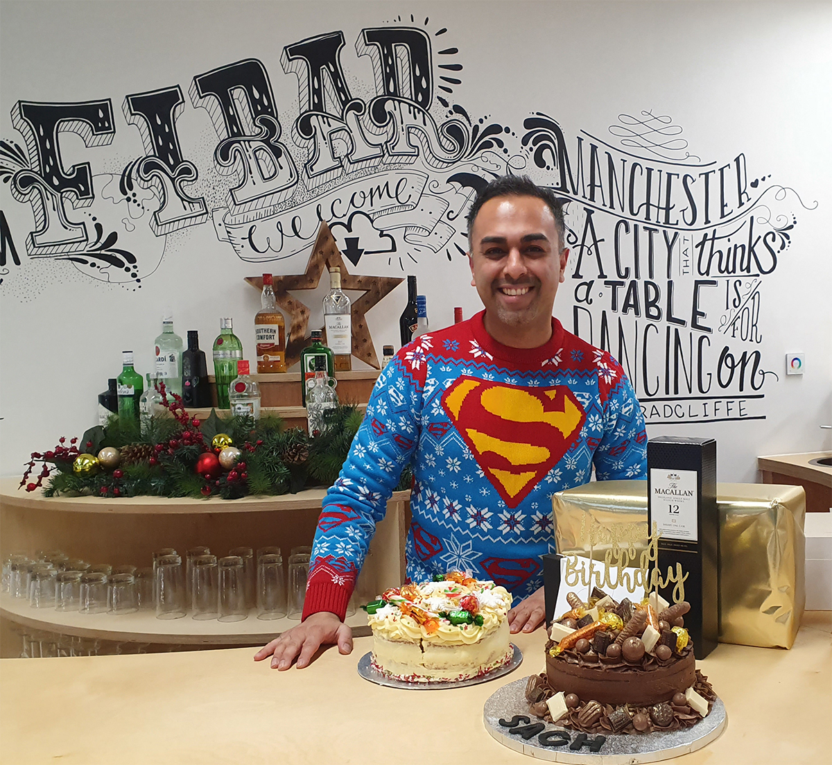 Happy (early) Birthday to the #bossman Sachin Vaish! Celebratory drinks at our very own Fibar (see what we did there 😉) this afternoon at 5pm #beextraordinary #workhardplayhard