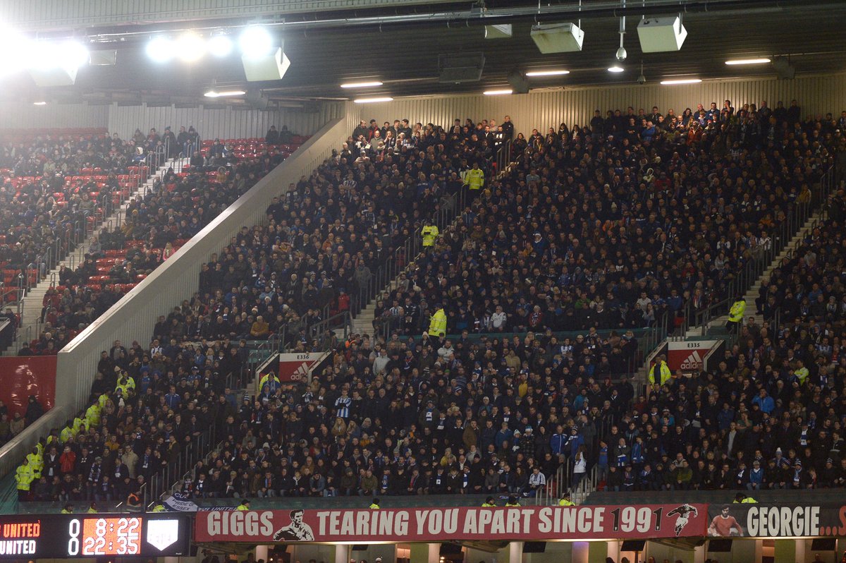 ColU_Official's tweet photo. 😍 What a turn out on a cold night in Manchester! Can you spot yourself? #FanFriday #ColU https://t.co/h3NrdKvwnL