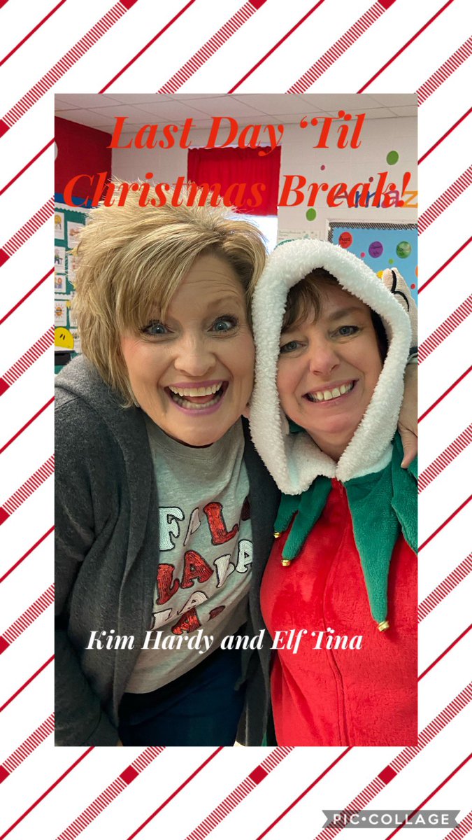 Congratulations to Kim Hardy, who was the winner of our last day ‘til Christmas Break <a href="/amazon/">Amazon</a>  gift card! 🎄 And a special thanks to Elf Tina for spreading  Christmas cheer! <a href="/RSWolves/">Reeds Spring Schools</a>  #ONEwiththePACK