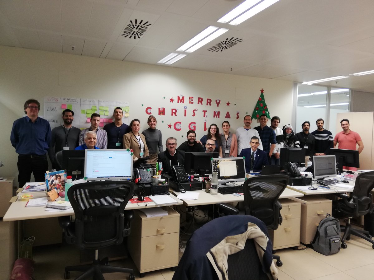 CGI_Spain's tweet photo. 🎄¡El espíritu navideño ha llegado a CGI!🎄Nuestros Miembros han hecho de CGI su hogar decorando de forma muy creativa sus espacios de trabajo https://t.co/0mYcsfxEIu