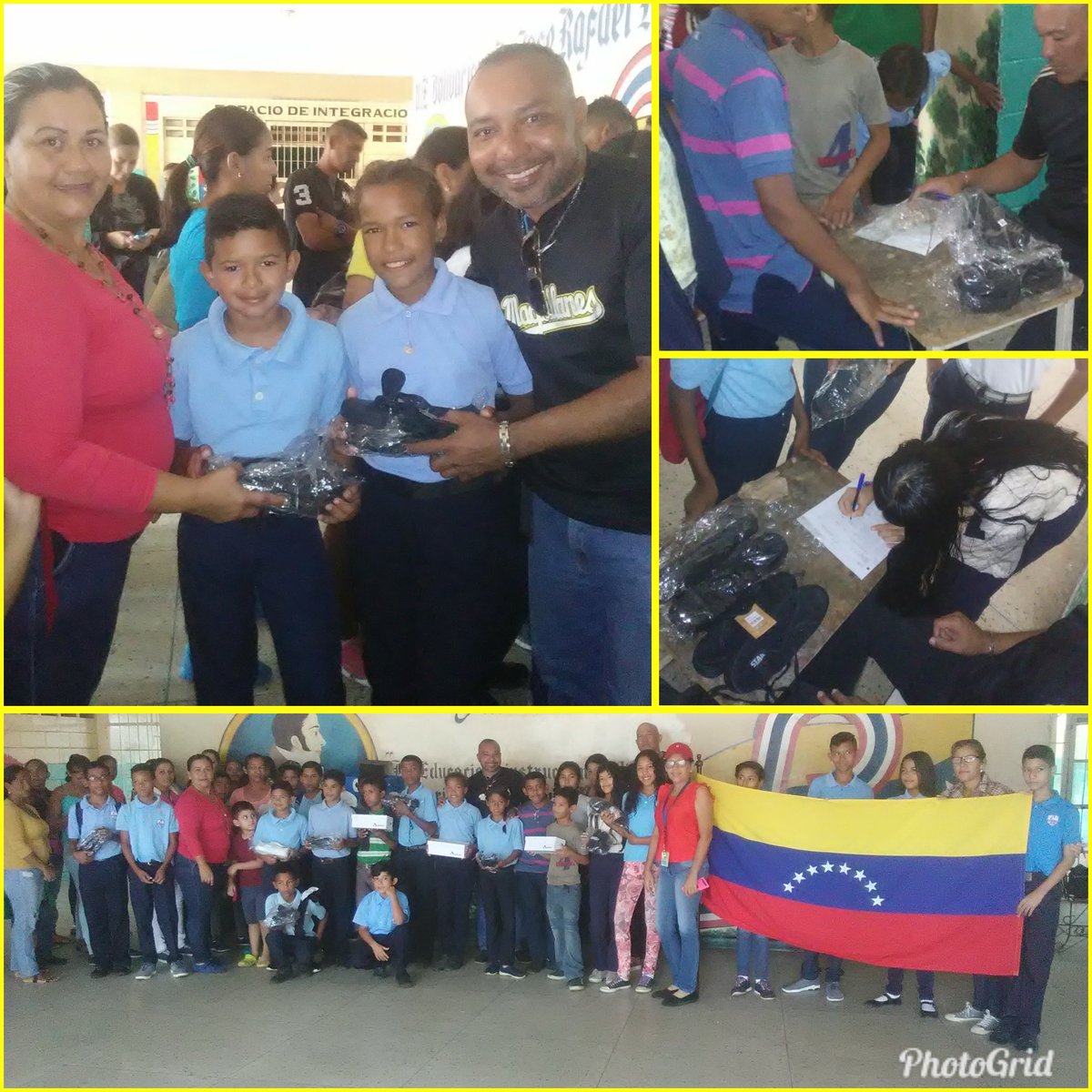 liceorevenga's tweet photo. Gracias al Gobierno de @NicolasMaduro al Min @psuvaristobulo en el @MPPEDUCACION y la gestión de la Jefa #ZonaEducativa @carcast02 las y los estudiantes del @liceorevenga recibieron sus #ZapatosEscolares
@Luisacmp19 
@Jczaraza1 
@VTVcanal8 
@anabellestradag @RadioEducativaV https://t.co/1kgVm5J7dQ