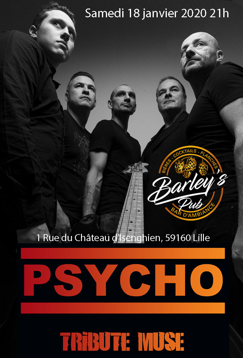 TributePsycho's tweet photo. Prochain concert à Lille le 18 janvier ! 🤘 https://t.co/ySZHK0ghYS