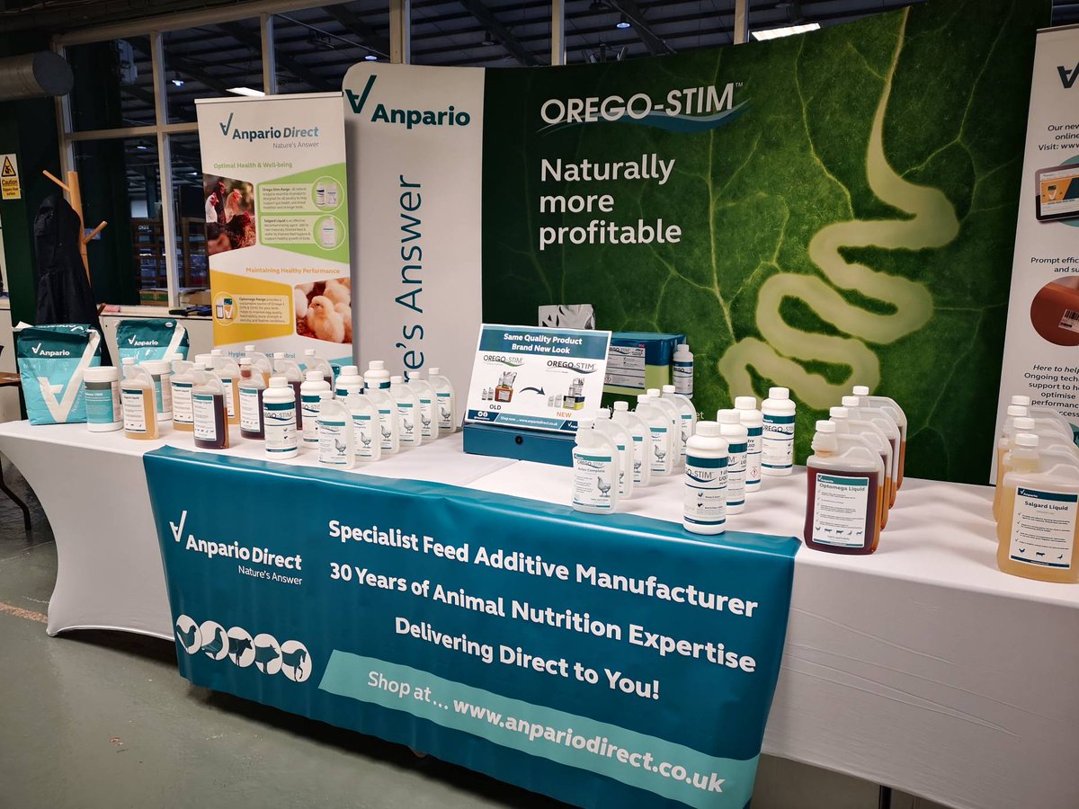 AnparioDirect's tweet image. We are setting up for the  @Fedchampshow in Staffordshire Showground! 🎉

We can&apos;t wait to show more of you our #naturaladditives which can help support your birds health.💪

Looking forward to seeing familiar faces too!

#PoultryShow #ShowBirds #Christmas #Festive