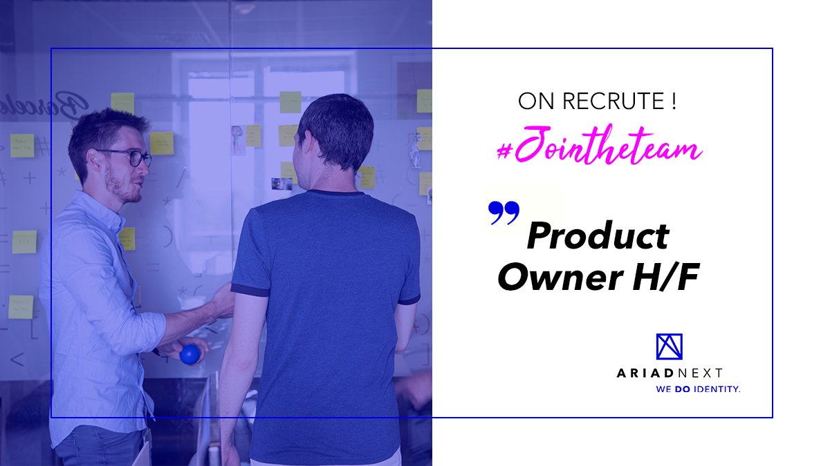 IDnow_France's tweet photo. [🤖 #JOB] Allez viens ! Nous recrutons un(e) Product Owner 😉

Les missions ? Porter la vision de notre produit tout en respectant la conformité réglementaire des solutions opérées. 

Pour candidater, c'est ici : https://t.co/BtR9qh6e7w

#Jointheteam #socialrecruting #recrutement https://t.co/iCMuu8ELVt