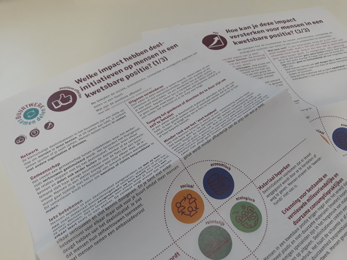 'Gedeelde Belangen?' De resultaten van de boeiende inspiratiedag over de inclusieve delende stad staan online. Mooi werk, @SASopbouwwerk! #DeDelendeStad samenlevingsopbouw-antwerpenstad.be/wat-doen-we/pr… <a href="/Stad_Antwerpen/">Stad Antwerpen</a> <a href="/UAntwerpen/">UAntwerpen</a> <a href="/CommonsLabA/">Koen Wynants</a> <a href="/CRESC_UAntwerp/">CRESC</a> <a href="/wijdelen/">Peerby-België</a>