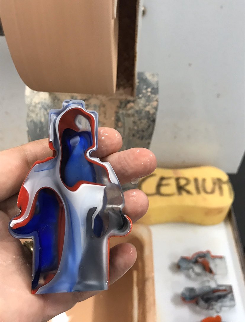 HGibsonGlass's tweet image. Work in progress... Coldworking a Sweet Nothing made from 100% recycled Glass 
@HGibsonGlass 
@ScotGlassSoc 
@CGSUK 
@ACID_tweets 
@GlassArtSociety  
#Coldworking 
#recycle