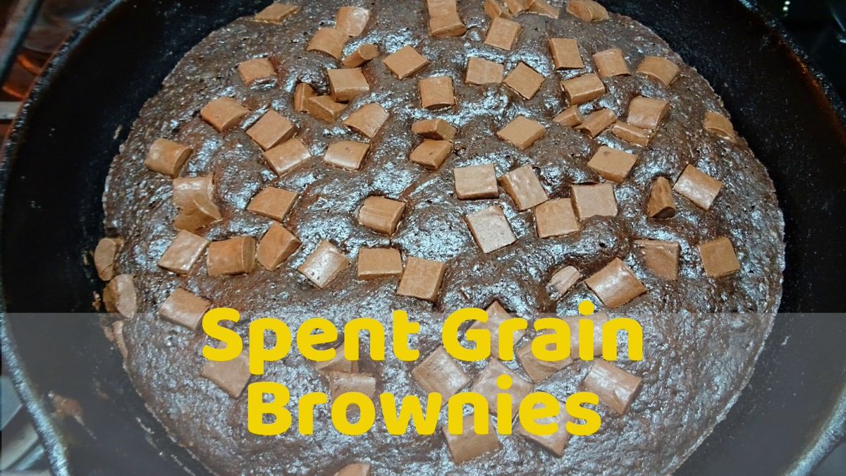 happytrailshike's tweet photo. Desserts are always fun to make! Spent grain brownies from our last #homebrew is a fun, new recipe for #FoodieFriday 
 https://t.co/Lnjcn962Fu https://t.co/USLBXf1MpL