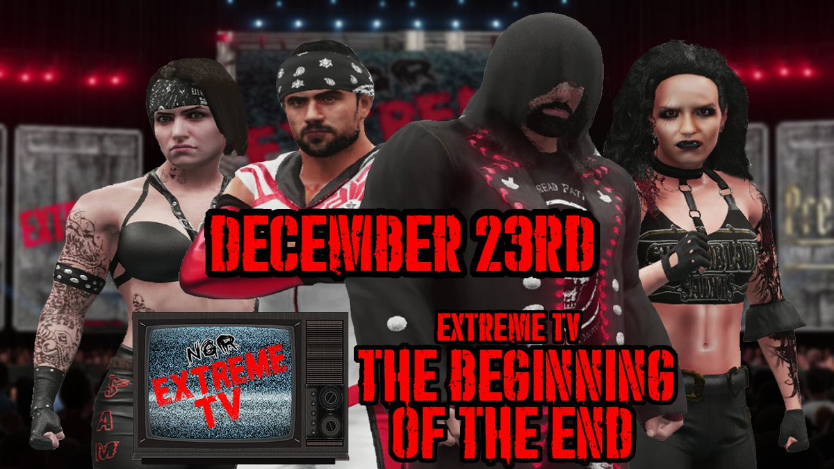 PWN_CAW's tweet photo. Alright...Take 2....I really hope no more technical issues happen.

Mark the date down Ladies and Gentlemen! December 23rd it will finally be The Beginning of The End as NGR releases its final STACKED show of 2019!

It's going to be SUCH GOOD SHIT! https://t.co/fXYz0NG65L