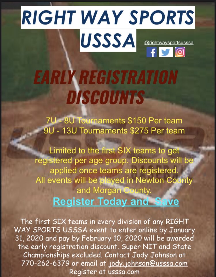 Right Way Sports USSSA (@rightwayusssa) on Twitter photo 