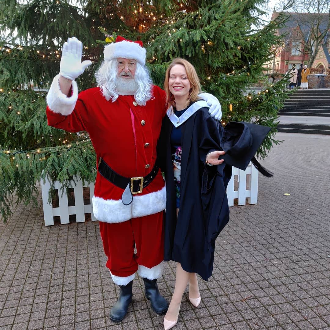 UniversityLeeds's tweet photo. We love your pictures of Santa's adventures on campus.
#LeedsGrad19 https://t.co/BtHkdgFjwC