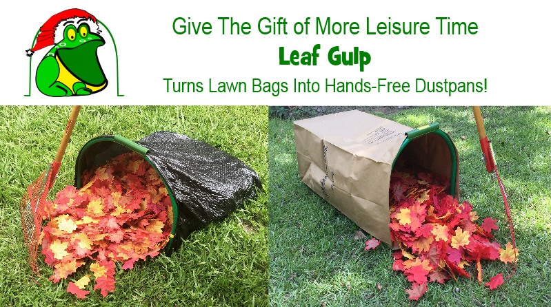 LGlawnandgarden's tweet image. Ho Ho Ho! Santa's Got the Gulp. #thegrommet #Amazon #leafgulp