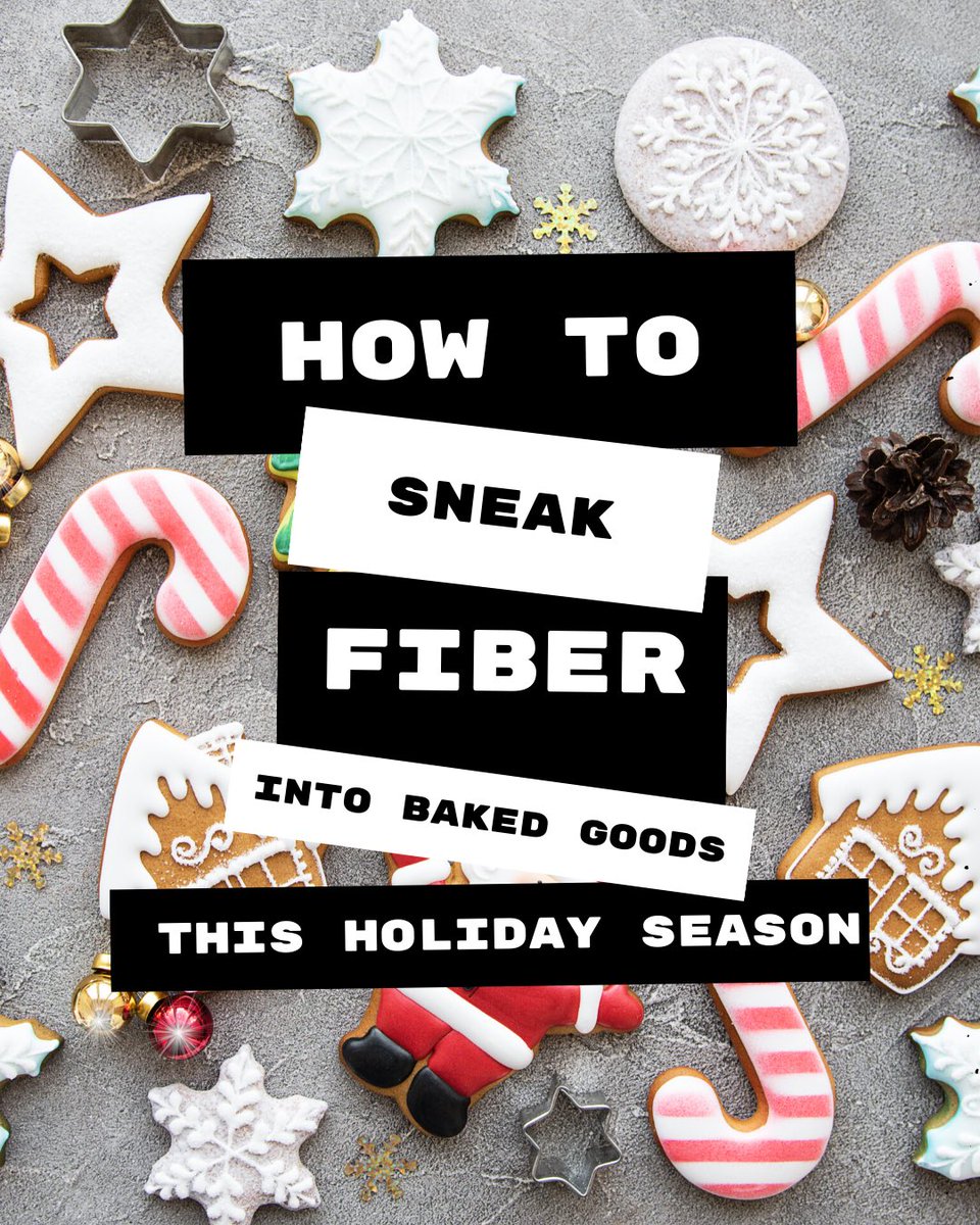 Adding fiber to baked goods is a great way to make them a little bit healthier. With just a few additions or substitutions, you can turn your favorite holiday treat into a fiber-rich option that you won’t feel too guilty eating                     

smartpressedjuice.com/blogs/news/how…