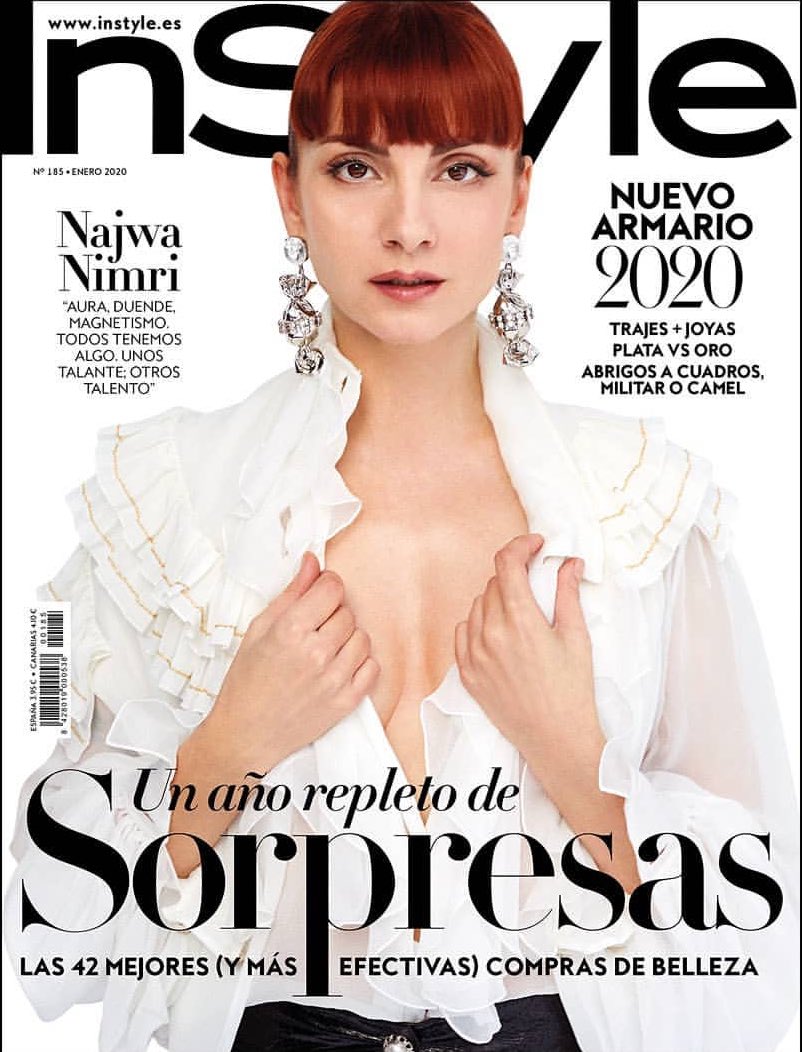 Ya tenéis plan de lectura para el finde! 

Me estreno en <a href="/RevistaInStyle/">Revista InStyle</a> entrevistando a Najwa Nimri 

En 2020 volverá con #VisAVisElOasis; la 4T de #LaCasadePapel y sacará nuevo disco. 

¡A tope! 💪